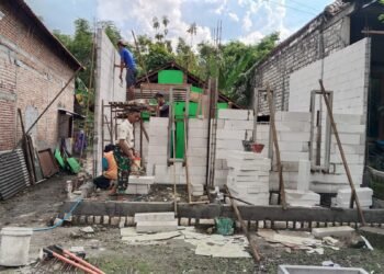 Rumah Ibu Warni yang Tak Layak Huni, Kini Dibangun Satgas TMMD 128 Menjadi Lebih Kokoh dan Nyaman 