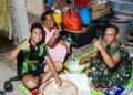 Rumah Kecil Tempat Menginap Satgas TMMD: Tak Ada Hidangan Mewah di Atas Meja, Hanya Makanan Sederhana Dibungkus Ketulusan 