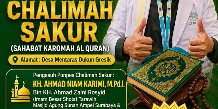 Segera Daftar, Kuota Terbatas !! Ponpes Chalimah Sakur “Sahabat Karomah Al-Qur’an” Buka Pendaftaran Santri Baru 