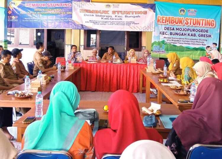Cegah Stunting Sejak Dini, Lima Desa di Bungah Kompak Perkuat Program Gizi Balita