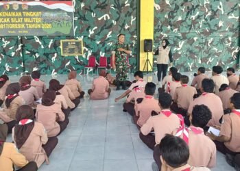 Perjusami KKRI di Makodim 0817/Gresik, Bangun Jiwa Kepemimpinan dan Nasionalisme Generasi Muda