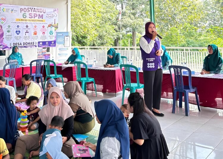 Launching Posyandu 6 SPM, Desa Domas Menganti Perkuat Transformasi Pelayanan Masyarakat