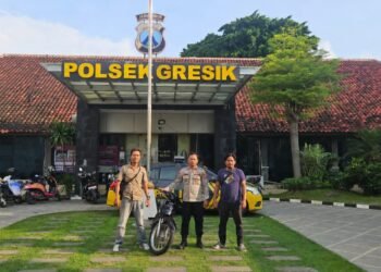Nekat Beraksi di Wilayah Hukum Polres Gresik, Dua Pelaku Curanmor Langsung Dibekuk Kurang dari 24 Jam