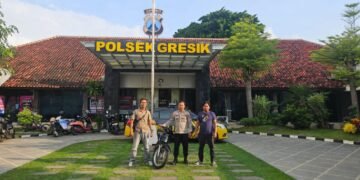 Nekat Beraksi di Wilayah Hukum Polres Gresik, Dua Pelaku Curanmor Langsung Dibekuk Kurang dari 24 Jam