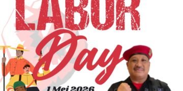 Wakil Ketua DPRD dari Fraksi PDI Perjuangan Gresik H Mujid Riduan, SH Ucapkan Selamat Hari Buruh !!