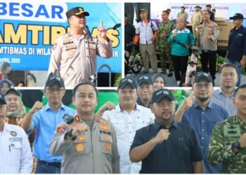 Kapolres AKBP Ramadhan Apresiasi Peringatan Hari Buruh di Gresik Berjalan Aman dan Damai