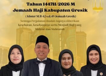 Keluarga Besar Kemenhaj Gresik Mengucapkan Selamat Menunaikan Ibadah Haji Tahun 1447 H/2026 M