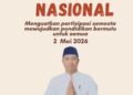 MKKS SMP Negeri Kabupaten Gresik Ucapkan Selamat Hari Pendidikan Nasional 2026