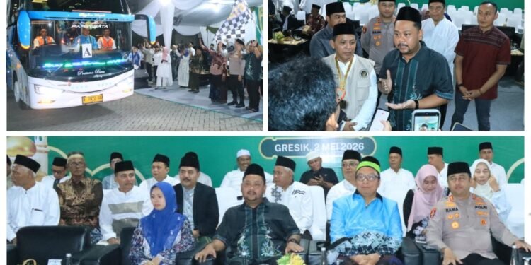 Perjalanan Spiritual 2.675 Jamaah Haji Gresik Menuju Baitullah Berlangsung lancar, Sehat, dan Mabrur