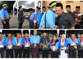Bupati Gus Yani Berangkatkan Jamaah Haji Gresik, Termasuk Wabup dr. Alif Bersama Istri: Fokus Ibadah dan Jaga Kesehatan