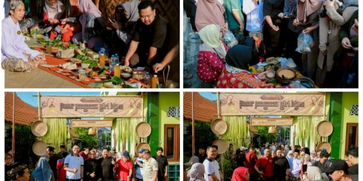 Bupati Gresik Kunjungi Pasar Panganan Giri Biyen: Lestarikan Warisan Budaya dan Perkuat Ekonomi Kerakyatan