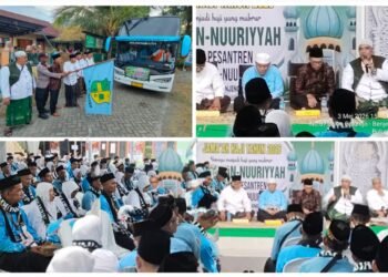178 Tamu Allah dari KBIH Annuriyah Benjeng Resmi Berangkat ke Tanah Suci: Lancar, Sehat, dan Mabrur