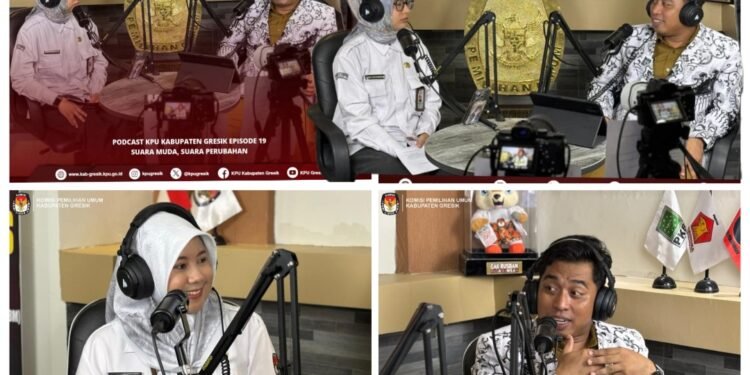 Seru !! Podcast KPU Hadirkan Ketua PGRI Gresik Usung Tema “Peran Pendidikan dalam Membangun Kesadaran Politik Generasi Muda”