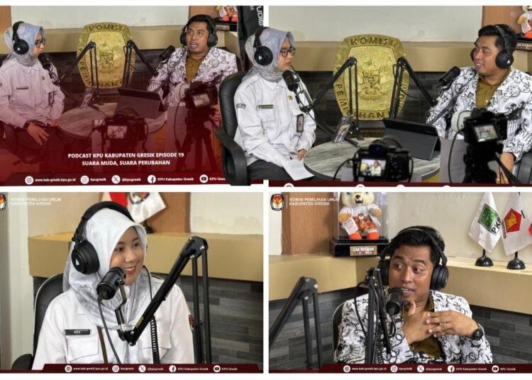 Seru !! Podcast KPU Hadirkan Ketua PGRI Gresik Usung Tema “Peran Pendidikan dalam Membangun Kesadaran Politik Generasi Muda”