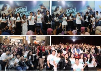 Keren !! Gressmall Hadirkan Cinema Visit Para Cast Film “Shaka Oh Shaka” di Gresik