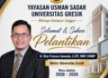 Transformasi Menuju Kampus Unggul, Ketua Yayasan Usman Sadar Universitas Gresik Ucapkan Selamat Pelantikan Dr. Rian Pramana sebagai Rektor Unigres