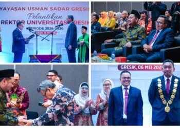 Bupati Gresik Hadiri Pelantikan Rektor Unigres: Tekankan Peran Kampus dalam Penguatan SDM dan Investasi