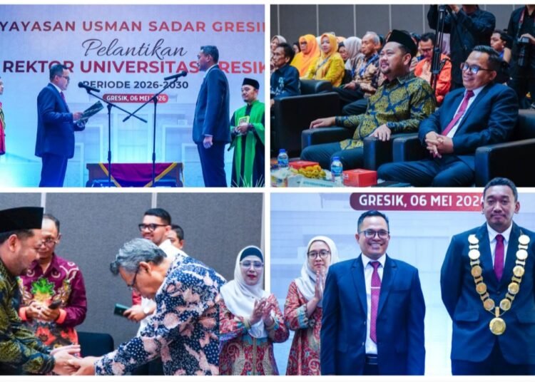 Bupati Gresik Hadiri Pelantikan Rektor Unigres: Tekankan Peran Kampus dalam Penguatan SDM dan Investasi