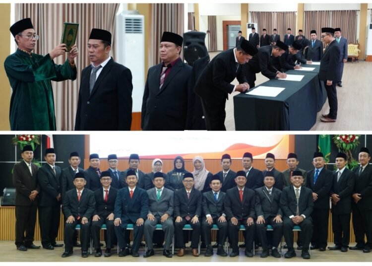 Kakanwil Kemenag Jatim Lantik Kepala Madrasah dan Penghulu: “Berikan Manfaat kepada Masyarakat”