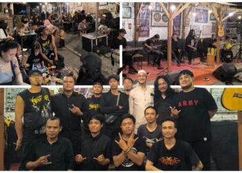 Seru !! Perpaduan Ngaji, Ngopi dan Musik Gothic Hadirkan Nuansa Metal Bernapaskan Islam di Warkop Lidah Wetan 