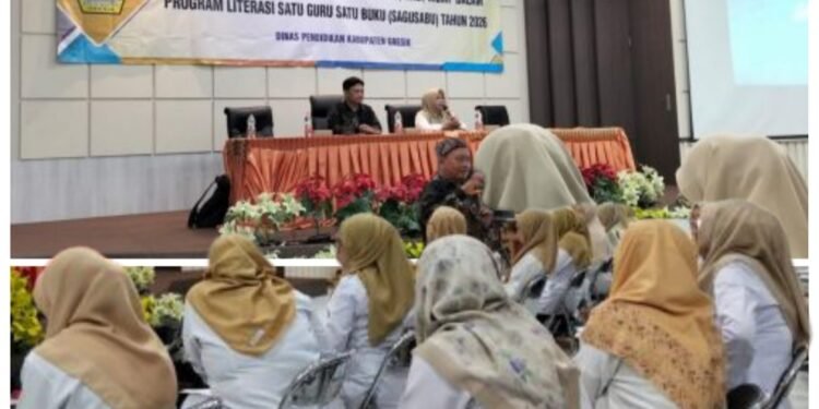 Semangat Literasi Berkobar di Dinas Pendidikan Gresik: Wujudkan Gerakan Satu Guru Satu Buku