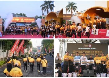 Membludak !! Ribuan Peserta Ikuti Semen Gresik Grissee Running Festival 2026