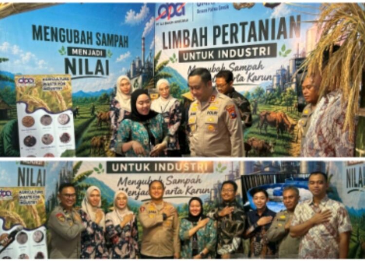 Mendunia !! UMKM Binaan Polres Gresik Sukses Ubah Limbah Pertanian Menjadi Produk Bernilai Ekspor
