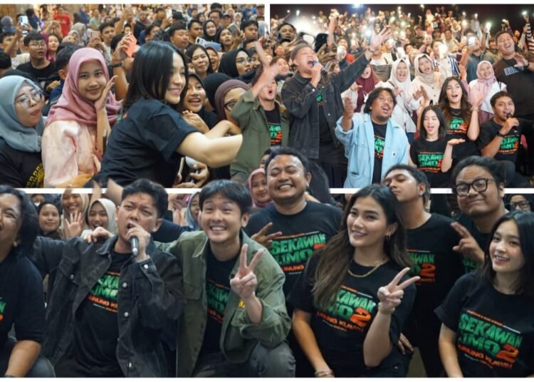 Membludak !! Antusias Meet and Greet Sekawan Limo Bikin Atrium Gressmall Full Pengunjung