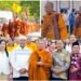 Rombongan Biksu Walk for Peace 2026 dari Indonesia, Thailand, Malaysia dan Laos Singgah di Kanwil Kemenag Jatim