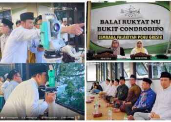 Kemenag Gresik Pantau Rukyatul Hilal Awal Dzulhijjah 1447 H di Balai Rukyat Condrodipo