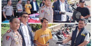 Basmi Kejahatan di Bumi Wali, Korban Bersyukur Motornya Kembali: “Terima Kasih Pak Kapolres Gresik”