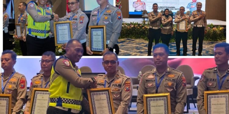Satlantas Polres Gresik Ukir Prestasi Gemilang Raih Juara 1 dalam Video Rampcheck se- Jawa Timur