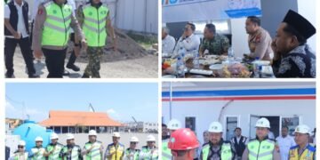 Kompak !! Kapolres dan Dandim Membersamai Bupati Gresik Tinjau Progres Pembangunan Sekolah Rakyat di Sidayu