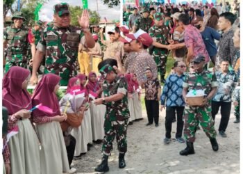 TMMD Ke-128 Ditutup, Kebersamaan TNI dan Warga Slempit Tinggalkan Kisah Mengharukan