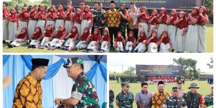 Satu Bulan Full Manfaat, TMMD ke-128 Resmi Ditutup: Sinergi TNI dan Pemkab Gresik Bersama Membangun Desa