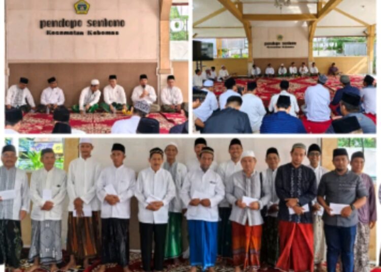 Masya Allah, Pendopo Sentono Jadi Saksi Sejarah Pemerintah Kecamatan dan MUI Kebomas Istiqomah Gelar Khotmil Qur’an
