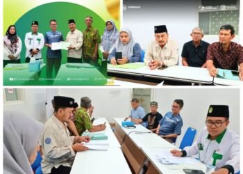 KUA Kebomas Kawal Ikrar Wakaf Tanah 370 M² di GKB untuk TPQ