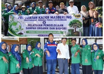 Kader Masyarakat Berdaya Peduli Lingkungan Binaan PT Petro Oxo Nusantara Ikuti Pelatihan Pengolahan Sampah Organik dan Biopori di Malang
