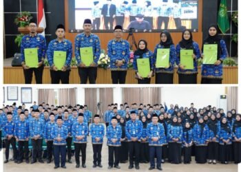 1.752 CPNS Kemenag Jatim Resmi Dilantik Jadi PNS, Kakanwil: “Kita ini Pelayan, Bukan Penguasa”