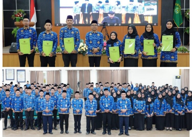 1.752 CPNS Kemenag Jatim Resmi Dilantik Jadi PNS, Kakanwil: “Kita ini Pelayan, Bukan Penguasa”
