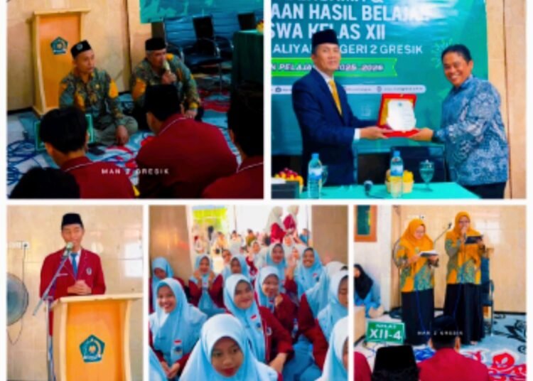 Pelepasan Siswa Kelas XII MAN 2 Gresik, H Samari: Langit Masa Depan Telah Menunggumu untuk Bersinar, Nak !!