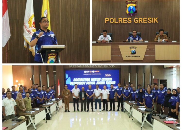 Kapolres AKBP Ramadhan Ajak Perkuat Prestasi Atlet di Gelaran Muskab PBVSI Gresik 2026
