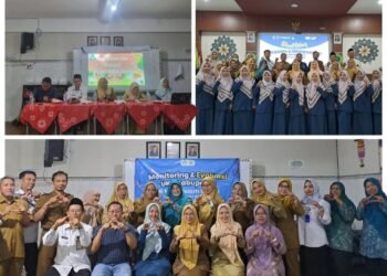 KUA Manyar Kawal Monitoring dan Evaluasi UKS Lintas Sektoral di MI Nurul Islam