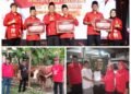 Ketua DPC PDI Perjuangan Gresik Salurkan Hewan Kurban untuk Ponpes dan Masyarakat