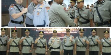 Kapolres Gresik Pimpin Sertijab PJU dan Kapolsek: Wujud Penyegaran Perkuat Pelayanan Publik