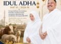 Tunaikan Ibadah Haji, Wakil Ketua DPRD Gresik H Mujid Riduan, SH Ucapkan Selamat Iduladha
