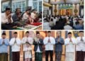 Suasana Kekeluargaan Warnai Sholat Idul Adha di Masjid Baiturrahman Kodim 0817/Gresik