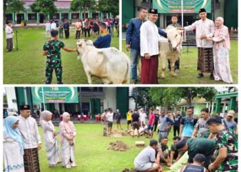 Dandim Gresik Gelar Ibadah Kurban: Wujud Nyata Rasa Syukur sekaligus Bentuk Kepedulian terhadap Sesama