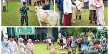 Dandim Gresik Gelar Ibadah Kurban: Wujud Nyata Rasa Syukur sekaligus Bentuk Kepedulian terhadap Sesama