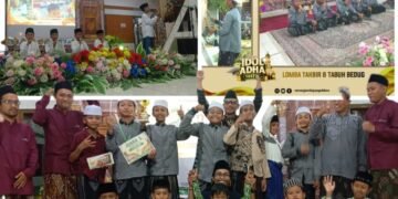 Wow, MI Tsamrotul Ulum Tajungwidoro Sabet Juara 1 Lomba Tabuh Beduk dan Takbir Semarakkan Idul Adha